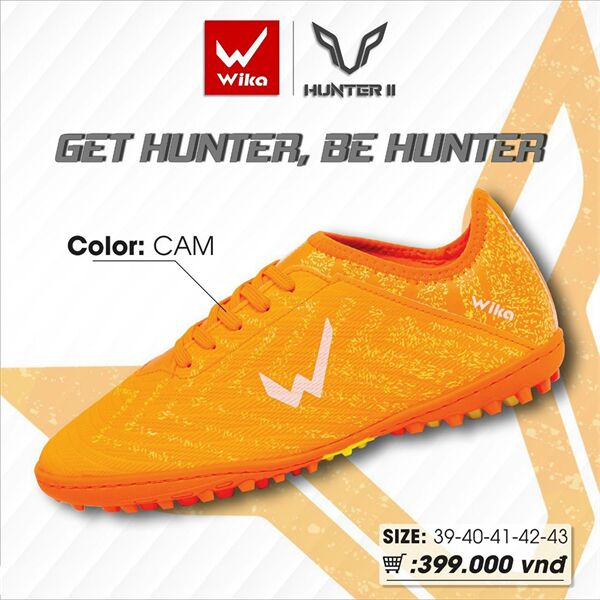 Giày bóng đá Wika Hunter II